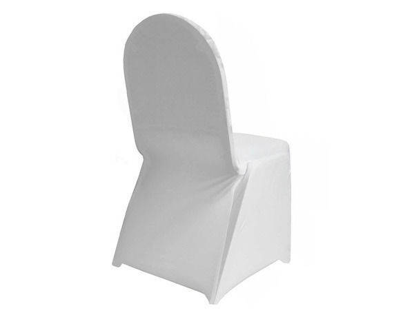 Lycra Chair Cover White - DIY LUXE EVENTS - Hillcrest - QLD